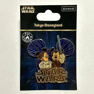 디즈니 스타 워즈 미키 미니 루크 레이아 핀 배지
