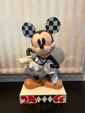 디즈니랜드 창립 100주년 미키마우스 피규어 오브제