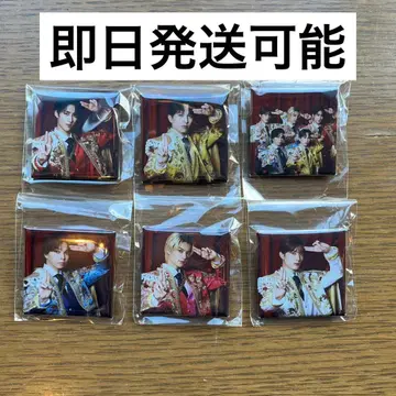 M!LK 너무 좋아서 멸! 캔뱃지 팝업 캡슐 토이 스퀘어 캔뱃지