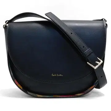 컨디션 최상 PaulSmith 폴스미스 숄더백 하프문 가죽