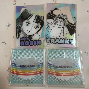 원피스 스탠딩 클리어 카드 컬렉션 로빈 프랭키