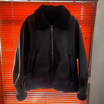 417 EDIFICE 페이크 무스탕 자켓 B-3