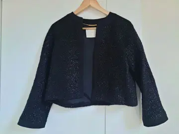 Grace Class 노카라 자켓 블랙