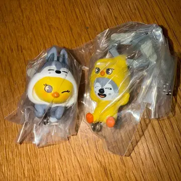 skzoo 집게로 연결하는 마스코트 vol2 포가리 울프찬