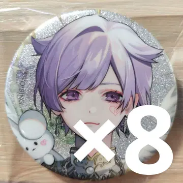 하츠토 이레이스 활동 6주년 기념 캔뱃지 8점