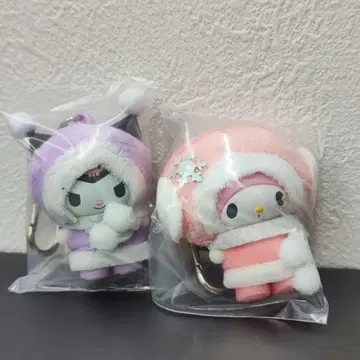 산리오 치비토모 눈의 정령 시크릿 키링 마이멜로디 쿠로미