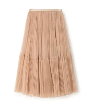새상품 ballsey 라메 튤 티어드 플리츠 스커트