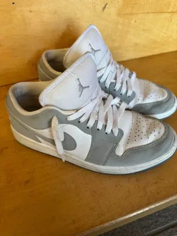 Jordan 로우컷 스니커즈 화이트/그레이