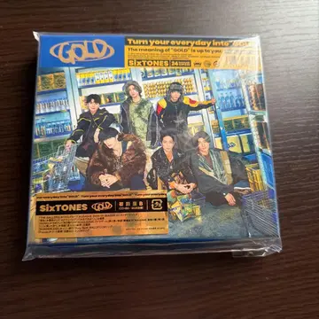 SixTONES GOLD 24 한정판 미개봉
