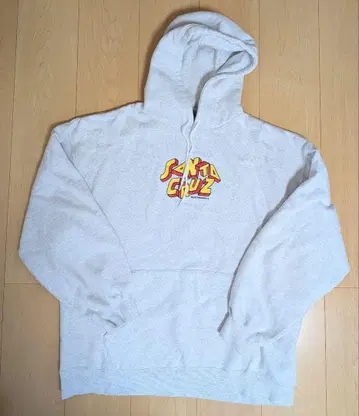 SANTA CRUZ 후드 맨투맨 그레이 XL