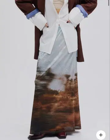 아메리빈티지 롱 스커트 미사용 새상품