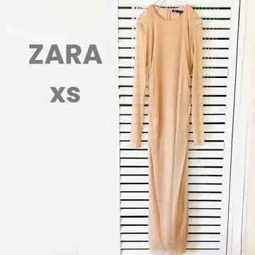 ZARA [ 미사용 새상품 ] 튤 롱 원피스 XS