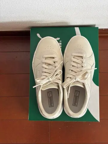 가격 인하 PUMA 통굽 스니커즈 베이지