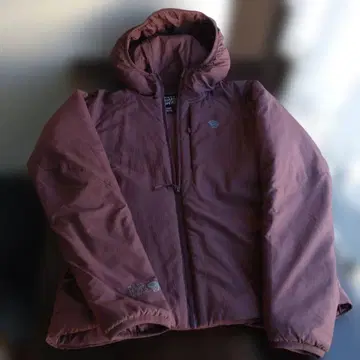 마운틴 하드웨어 폴리에스테르 충전솜 후드티 XS 크림슨