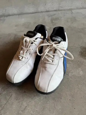 WOSS 골프화 화이트/블루