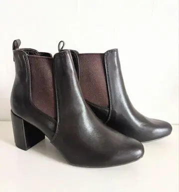 LOWRYS FARM 사이드 고어 부츠 다크 브라운