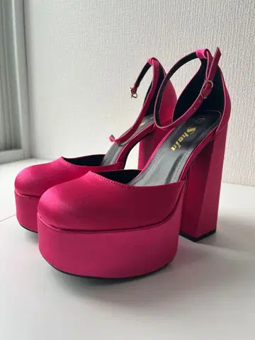 핑크 하이힐 약 20cm