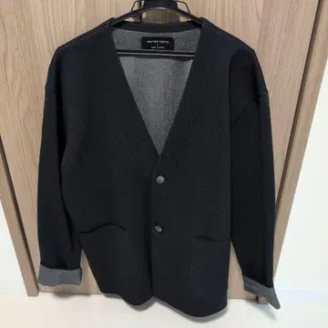 UNITED TOKYO 가디건 그레이/블랙 사이즈 3 일본제