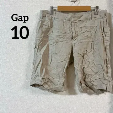 1점만 Gap [ 10 ] 갭 베이지 숏팬츠 심플