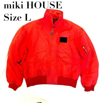 [ 레어 ] miki HOUSE 미키하우스 CWU-R 자수 플라이트 자켓