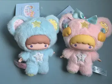 산리오 리틀트윈스타 별하늘의 엔젤 마스코트 홀더