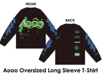 Aooo 오버 사이즈 롱 T셔츠/롱T M 사이즈