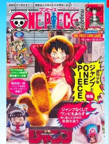 미개봉 새상품 원피스 매거진 ONEPIECE 루피 카드 포함 2개