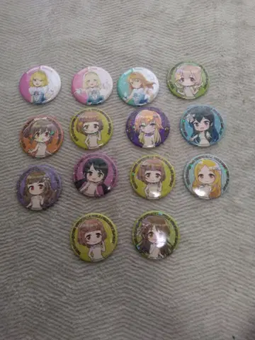 아이돌 마스터 신데렐라 걸스 캔 배지 세트