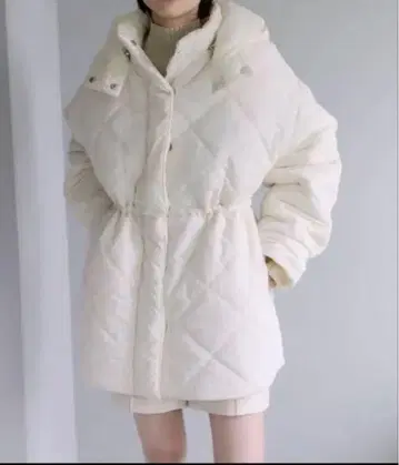 mystic 퀼팅 후드 코트 사이즈 2