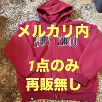 ANTIMID 빨간색 후드 후드티 s