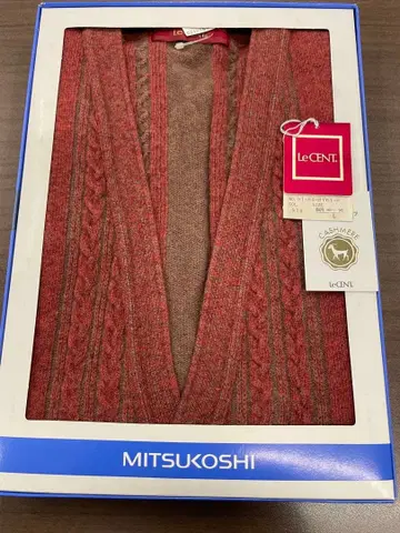 LeCENT 캐시미어 스웨터 L 빨간색 계열