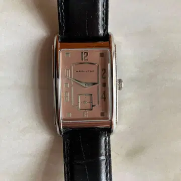 해밀턴 손목시계 아날로그 핑크