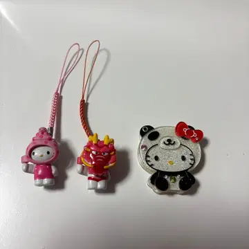 헬로키티 스트랩 세트