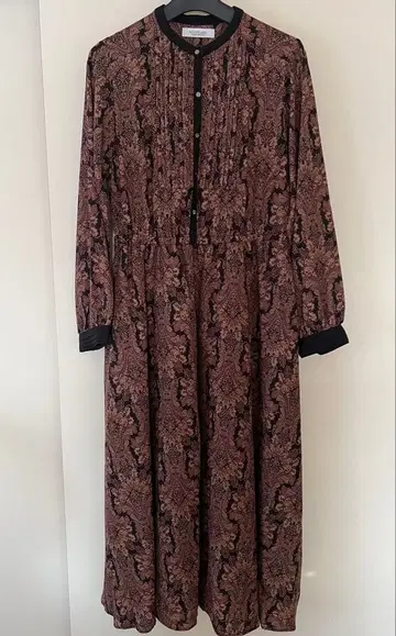 SONNY LABEL 페이즐리 무늬 롱 드레스