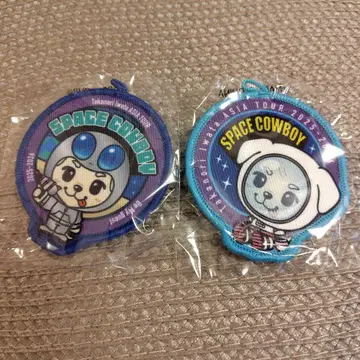 이와타 타카노리 SPACE COWBOY 캡슐 와펜 배지 2종 세트