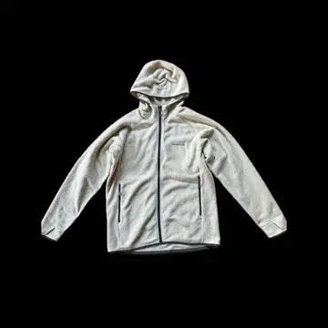 [ mont-bell ] 플리스 후드티 크림 L