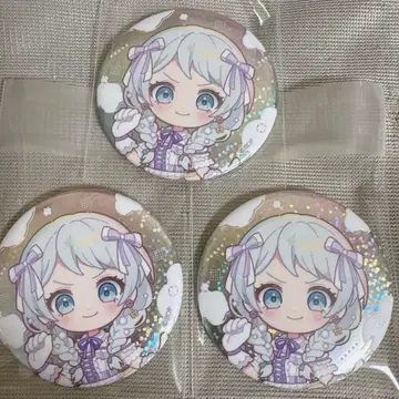 뱅드림 캔뱃지 와카미야 이브 피스!