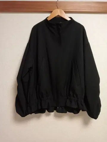 osmosis 턱 슬리브 개더 블루종