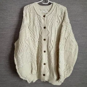niko and - 케이블 니트 2웨이 가디건