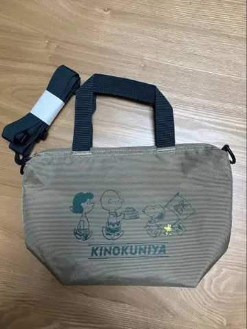 완판템 [ PEANUTS x 기노쿠니야 ] 스누피 미니 숄더백