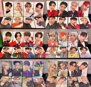 ATEEZ 트레이딩 카드 48장 beatroad 파자마 꽃잎 컴플리트