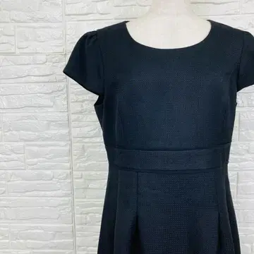 아라마 원피스 무릎 기장 A라인 반팔 포멀 XL [2717-49]