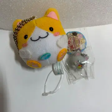 마루네코 클럽 피규어 키링과 봉제 인형 세트