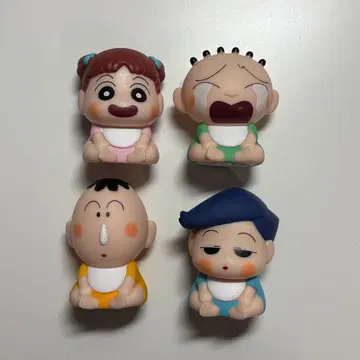 짱구는 못말려(크레용 신짱) 라이트 마스코트 baby 4개 세트