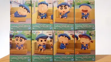 짱구는 못말려 신짱과 사이좋은 메모리즈 피규어 풀컴프 세트