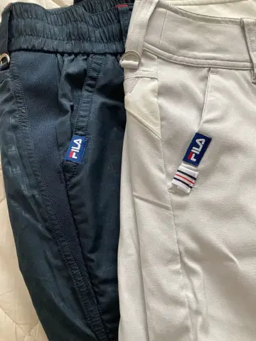 FILA 방풍 스트레이트 팬츠 2개 세트