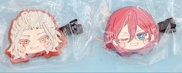 앙스타 미니코레 앞머리 클립 2탄 란 나기사 사에구사 이바라 2개 세트