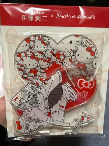 이토 준지 헬로키티 갸루 토미에 아크릴 스탠드 새상품