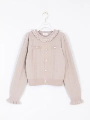 evelyn | 트위드 샤기 니트