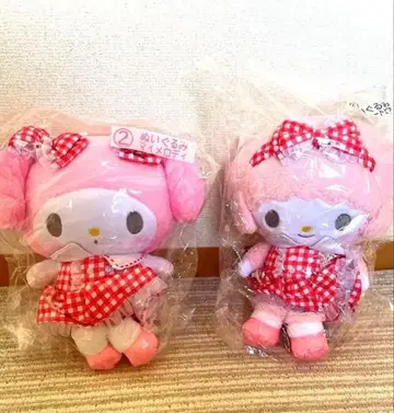 마이멜로디 마이스위트 피아노 뽑기 봉제 인형 2체 세트